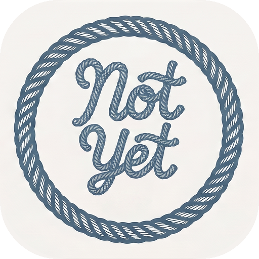 Not Yet: Checkout Blocker app icon